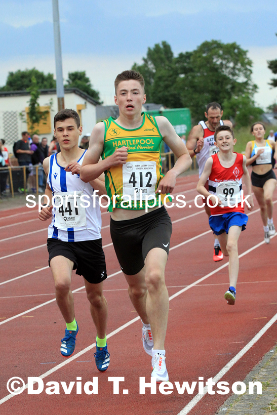 800 metres, 2022 NEGP Monkton No 4, June 29th. Photo: David T. Hewitson/Sports for All Pics